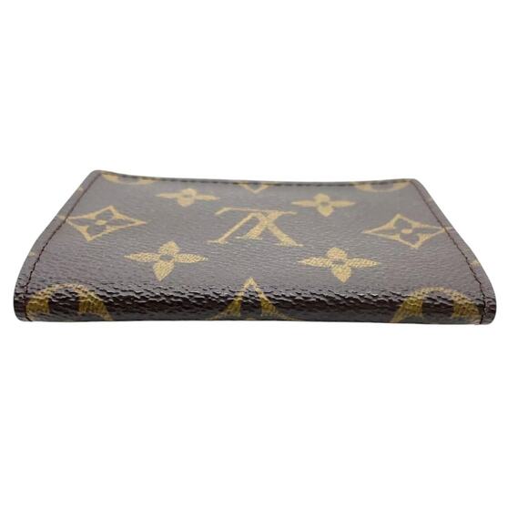 VTG Louis Vuitton Monogram Envelope Carte De Vistie Card Holder Wallet W/Box - Picture 4 of 15